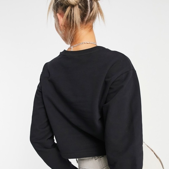 Vans Ramp Tested Long Sleeve Crew Neck Top in Black - Picture 3 of 7